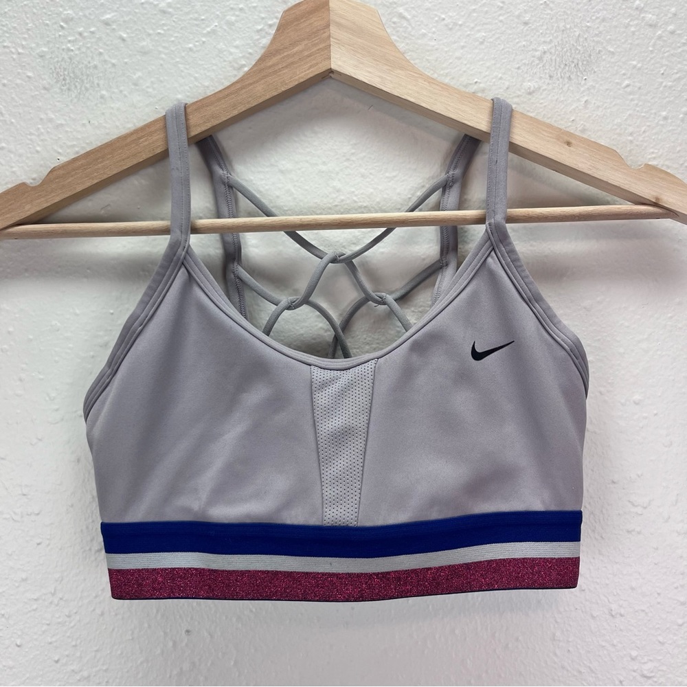 Nike dri-fit sports bra athletic workout gym